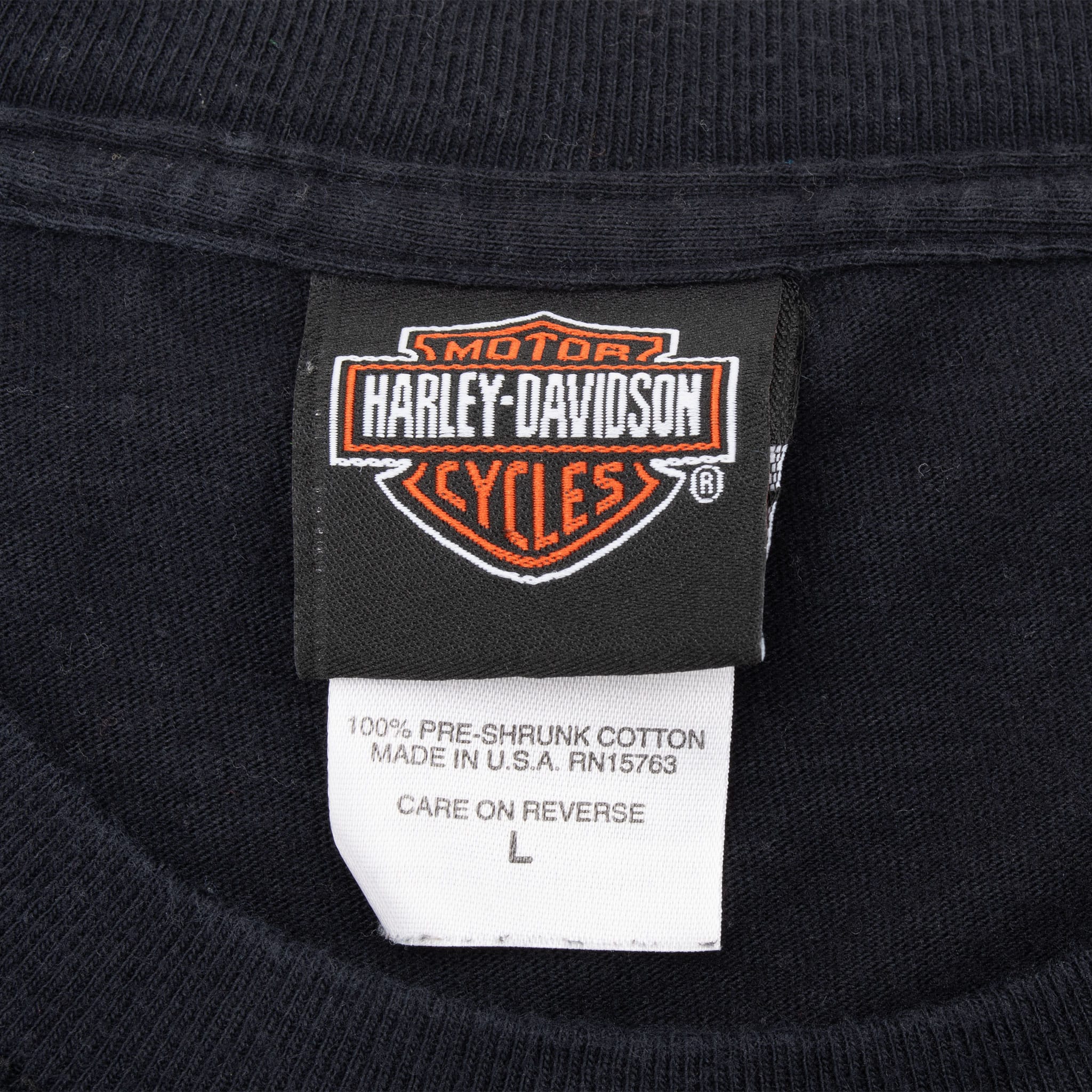 Vintage Harley Davidson Maui Hawaii Long Sleeve Tee Shirt 2006 Size Large Made In Usa
