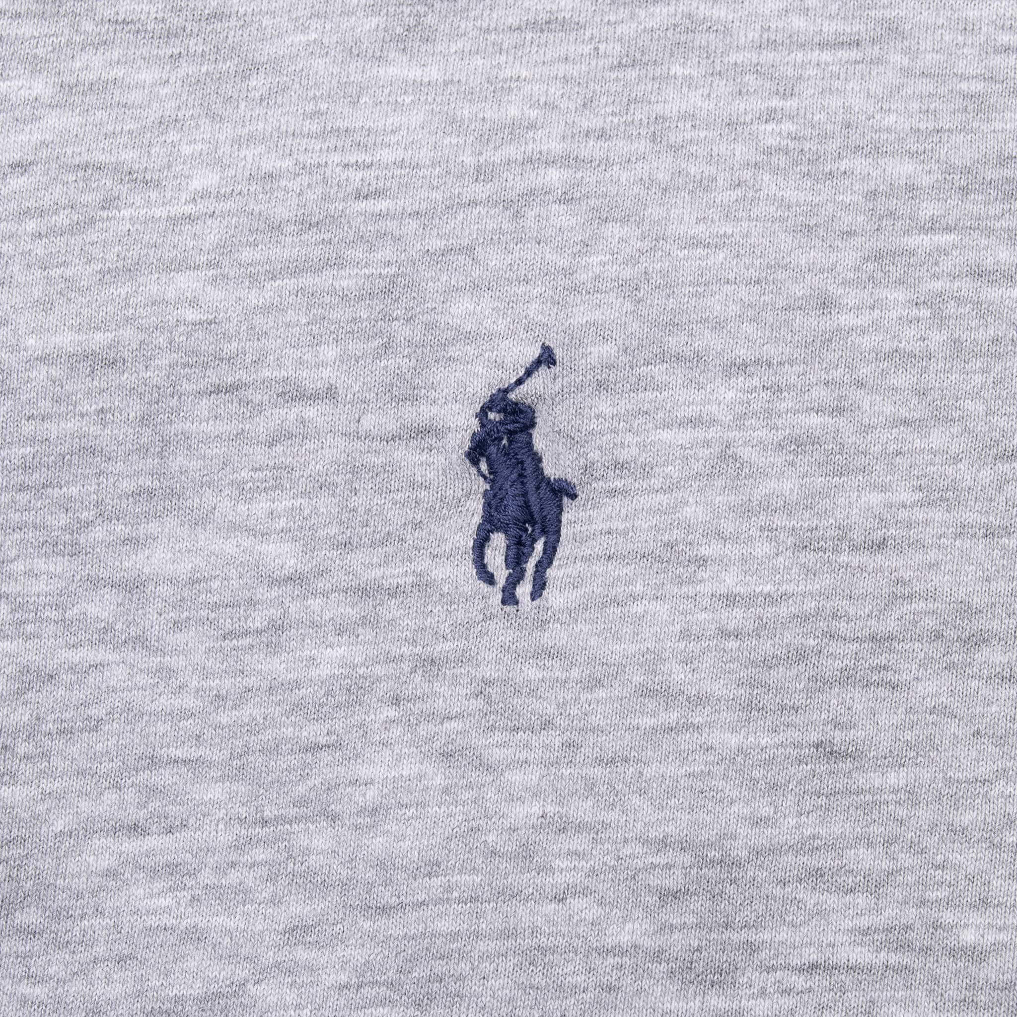 Vintage Polo Ralph Lauren Classic Grey Tee Shirt 1990S Size 2XL