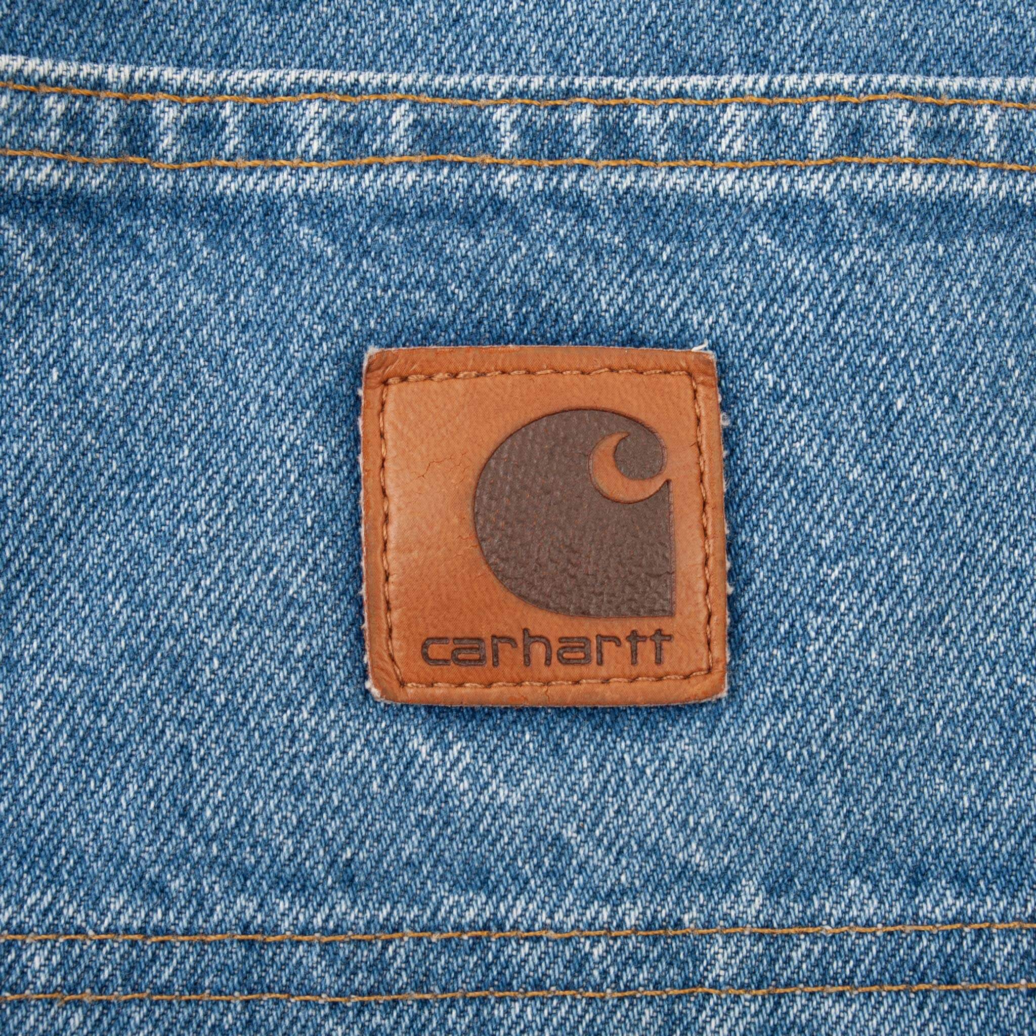 Vintage Carhartt Double Knee Carpenter Blue Jeans B73Dst Size 37X32

Size On Tag 38X32 Actual Size 37X32