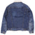 Vintage Levis Sherpa Trucker Denim Jacket Medium Dark Wash 1980s Size 40R Made In USA.  Button #527
