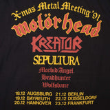 Vintage Motörhead Xmas Metal Meeting 1991 Tee Shirt Size 2XL