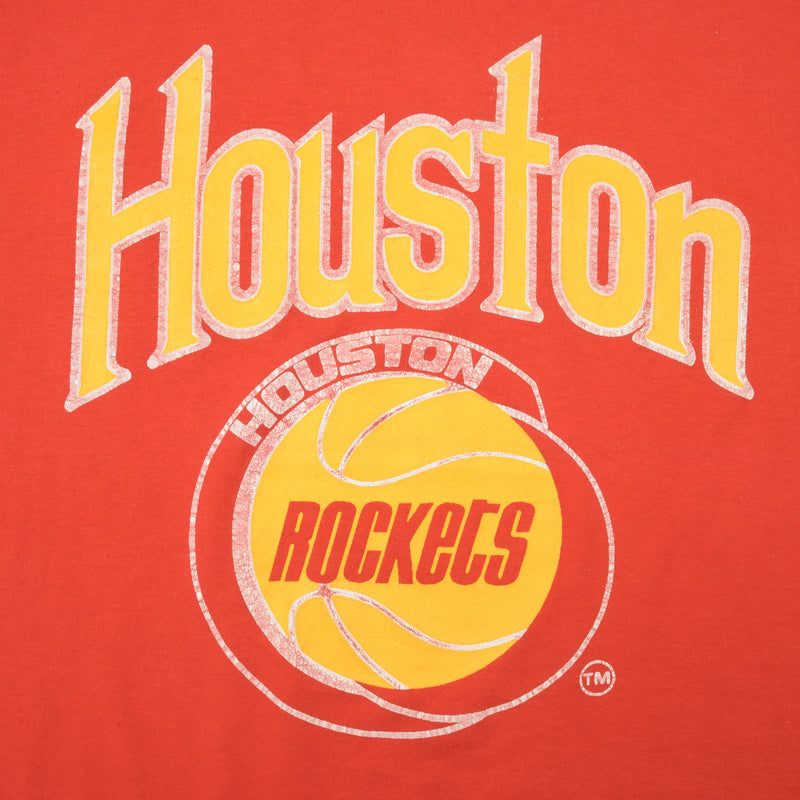 Vintage NBA Houston Rockets 1980s Tee Shirt Size Medium Made In USA