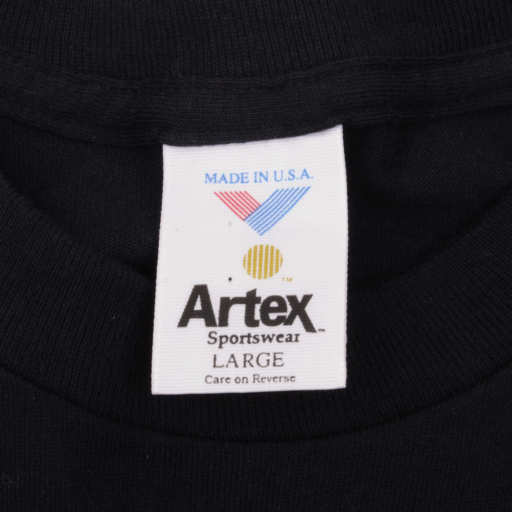 Vintage NBA Chicago Bulls 1990S Artex Tee Shirt Size Large Made In USA With Single Stitch Sleeves