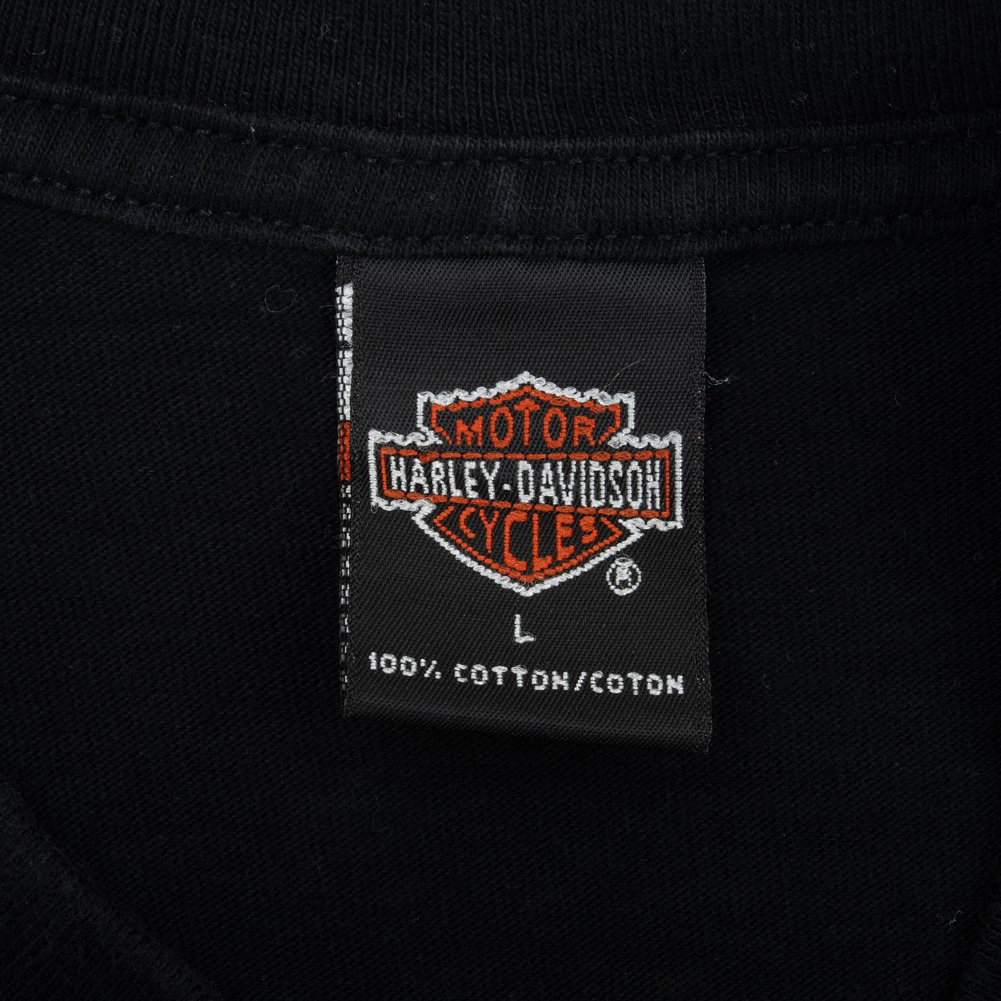 Vintage Harley Davidson Lincoln Nebraska Tee Shirt 1998 Size Large Made In Usa