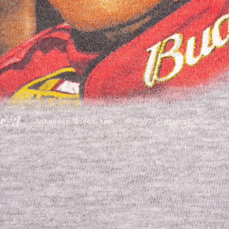 Vintage Nascar Dale Earnhardt Jr Bud Tee Shirt 2007 Size Large