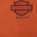 Vintage Harley Davidson Austin Texas 2006 Tee Shirt Size Large Made In Usa With Single Stitch Sleeves