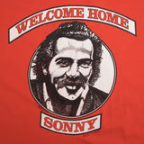 Vintage Biker Welcome Home Sonny Barger Hells Angels Tee Shirt 1992 Large Made In USA With Single Stitch Sleeves