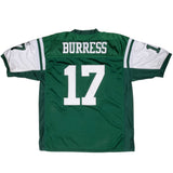 VINTAGE NFL NEW YORK JETS BURRESS #17 REEBOK JERSEY SIZE 54
