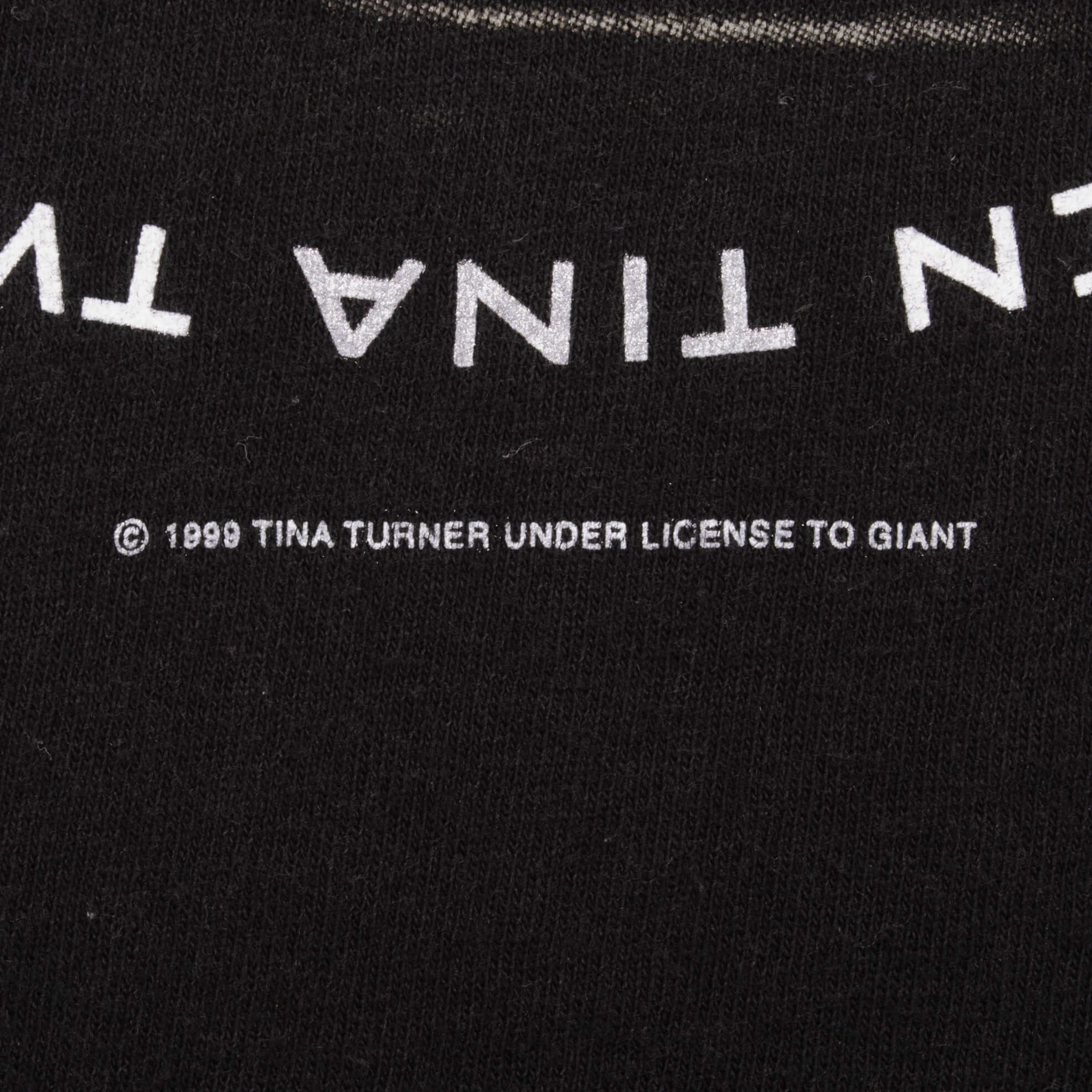 Vintage Tina Turner Twenty Four Seven Tour Giant Tee Shirt 2000 Size XL