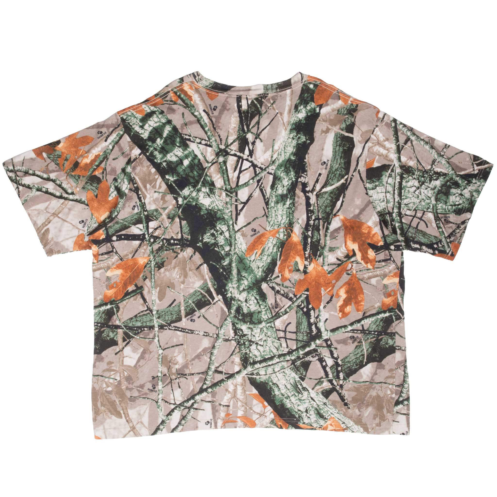 Vintage Hunting Fusion 3D Camo Pocket Tee Shirt Size 3XL