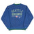 Vintage NFL Seattle Seahawks Embroidered Sweatshirt 1990S Size XL Made In USA