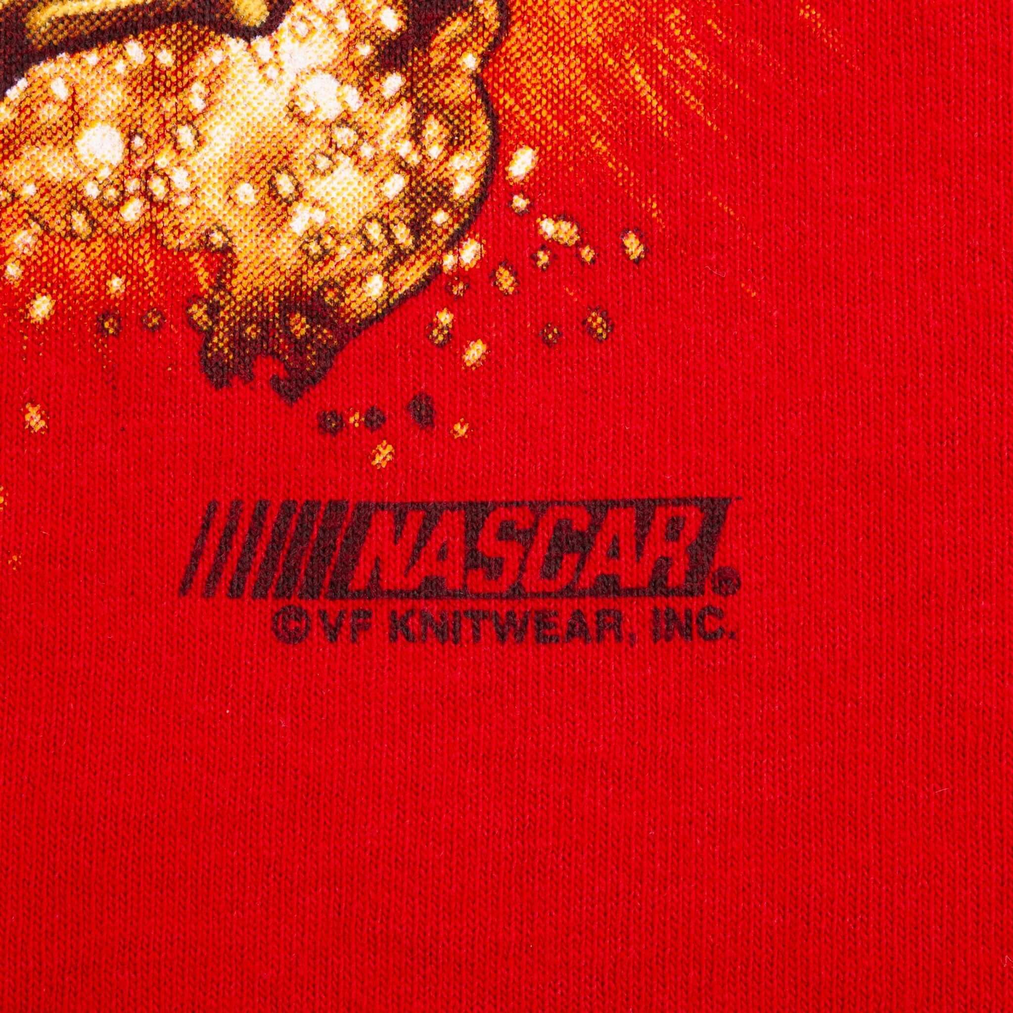 Vintage Nascar Dale Earnhardt Jr Bud King Of Beer 2000 Tee Shirt Size XL