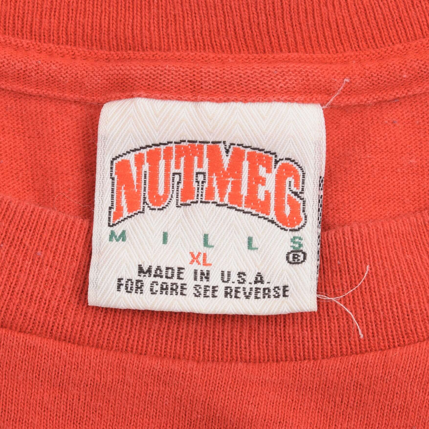 Vintage NFL Kansas City Chiefs 1994 Tee Shirt Size XL Made In USA With Single Stitch Sleeves