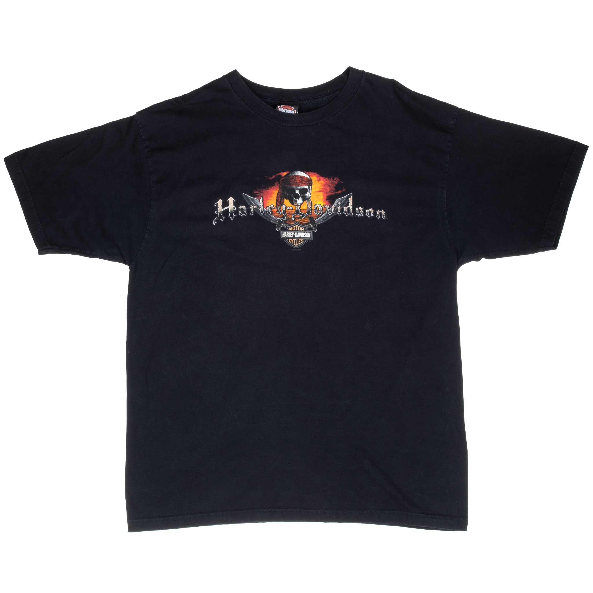 Vintage Harley Davidson Us Virgin Island 2007 Tee Shirt Size Large Made In Usa