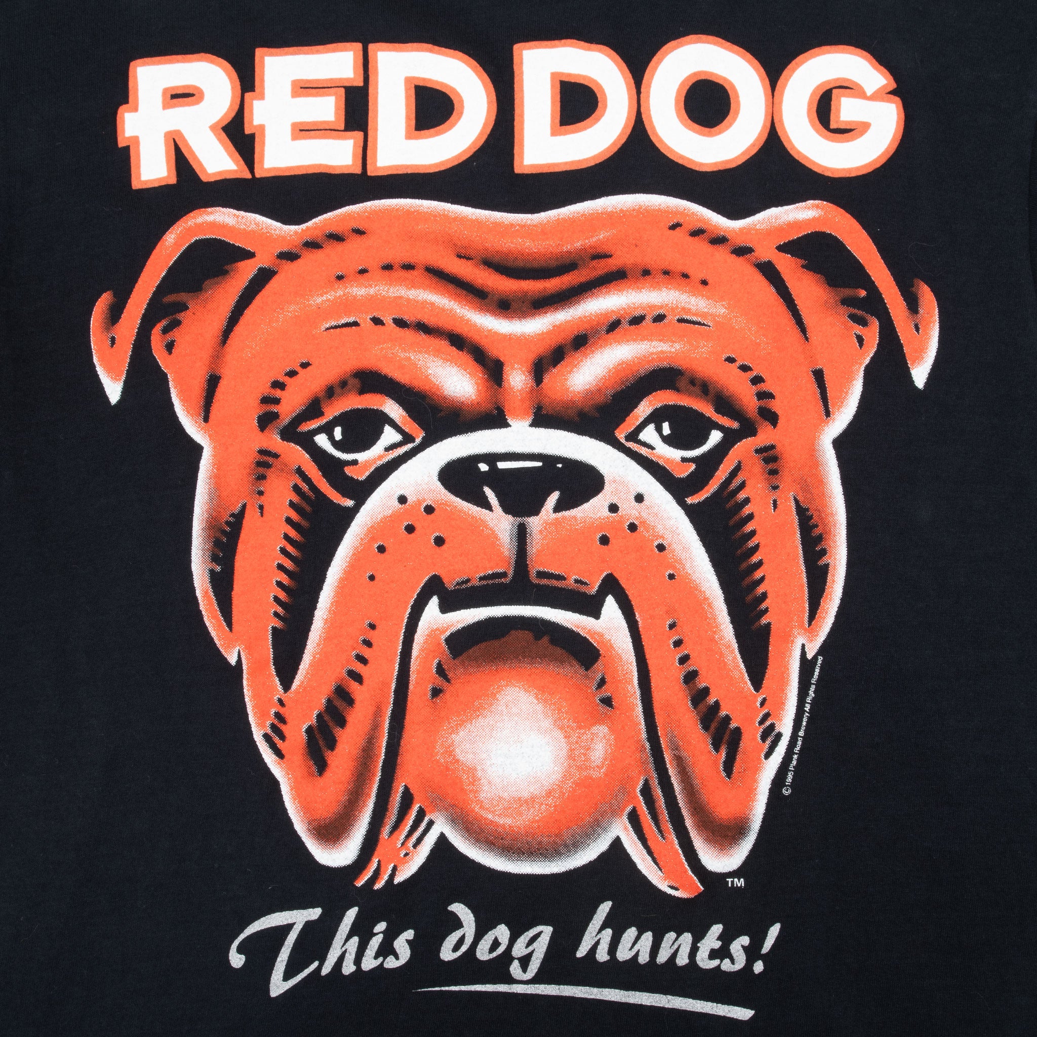 Vintage Red Dog You Are Your Own Dog Tee Shirt 1995 Size Large Made In Usa With Single Stitch Sleeves