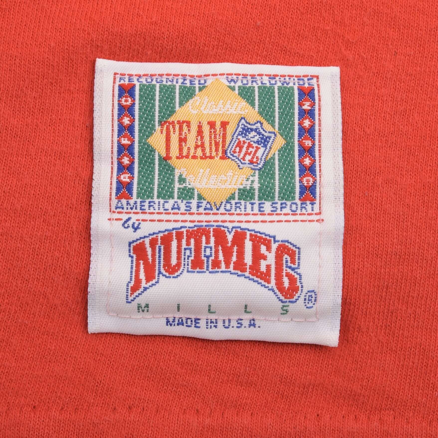 Vintage NFL Kansas City Chiefs 1994 Tee Shirt Size XL Made In USA With Single Stitch Sleeves