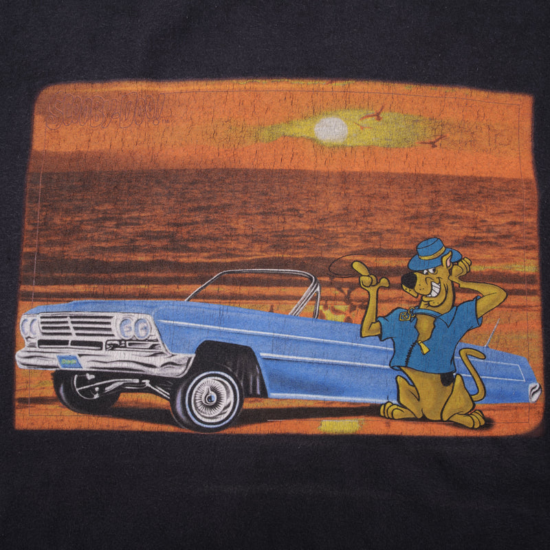 Vintage Sunset Car Scooby-Doo Tee Shirt 1999 Size Large