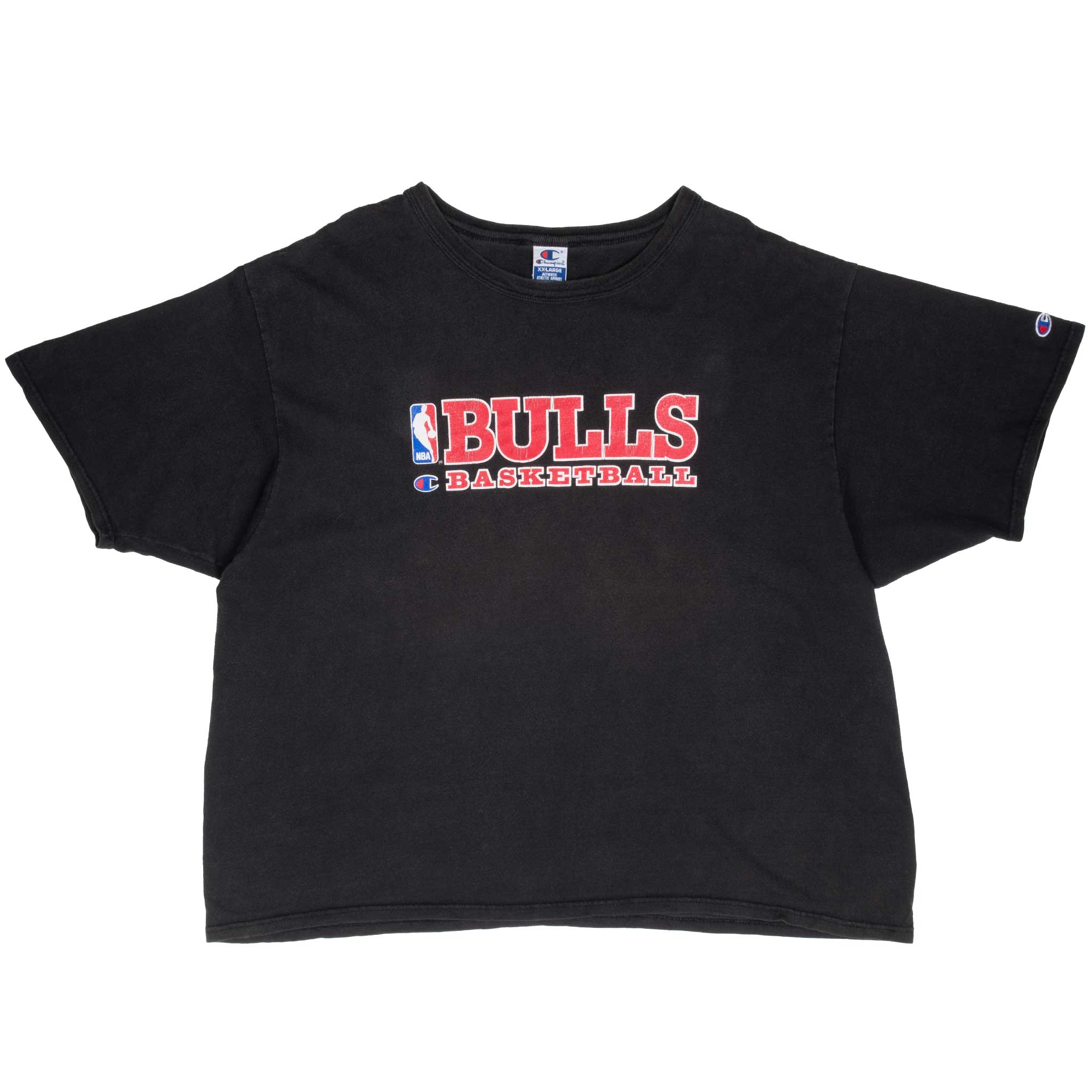 Vintage Nba Chicago Bulls Champion Tee Shirt 1990S Size 2XL


