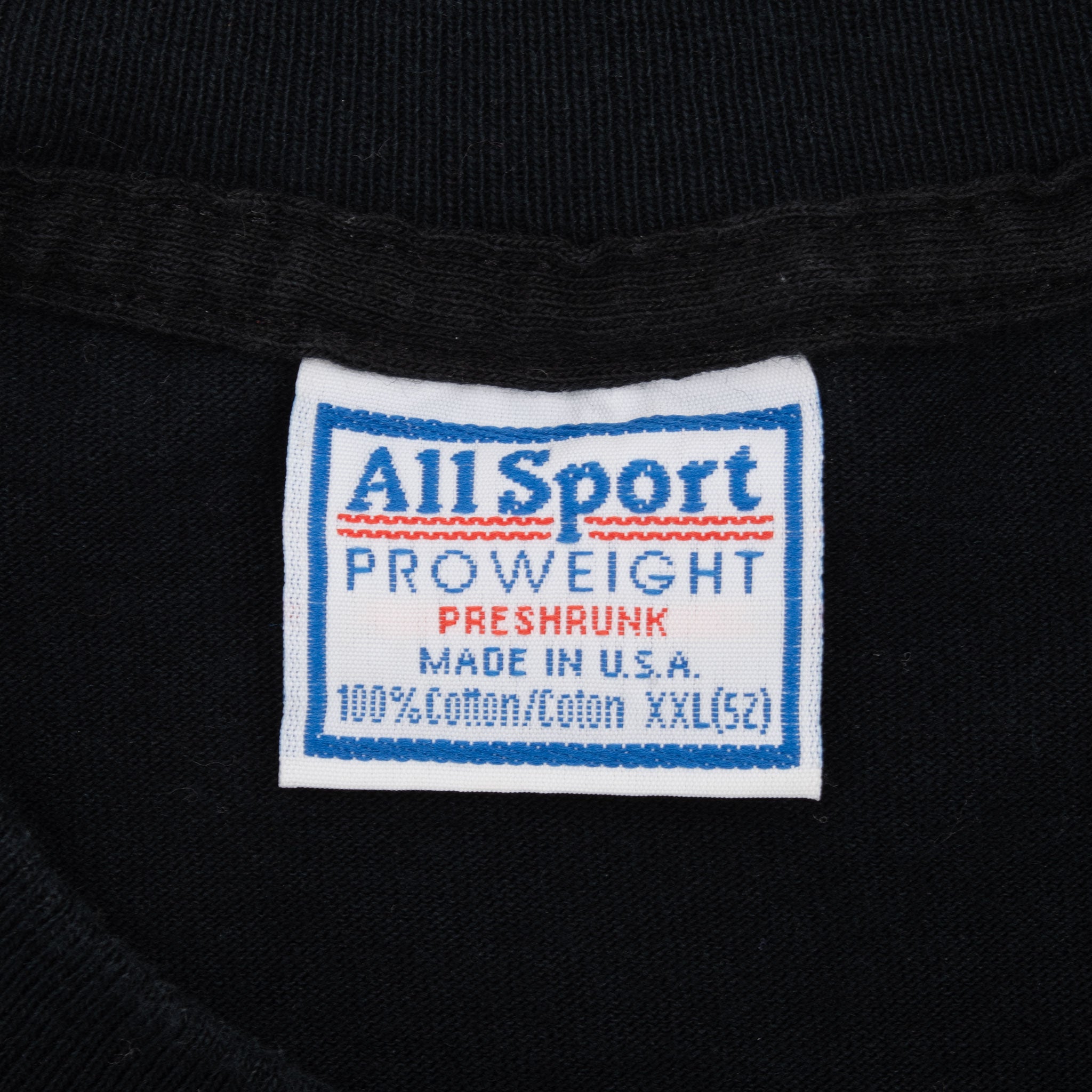 Vintage Nascar John Force 1995 Tee Shirt Size 2XL Made In Usa With Single Stitch Sleeves