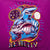 Vintage Purple Maui and Sons Get a Grip Reality  Tee Shirt 1994 Size XLarge Made In USA with single stitch sleeves.