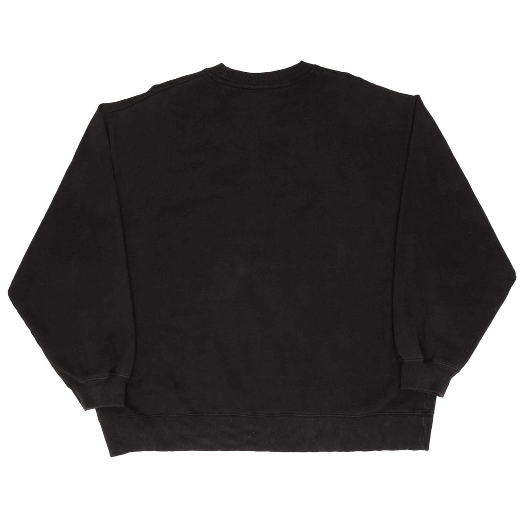 VINTAGE ADIDAS CLASSIC BLACK CREWNECK SWEATSHIRT 1990S SIZE
