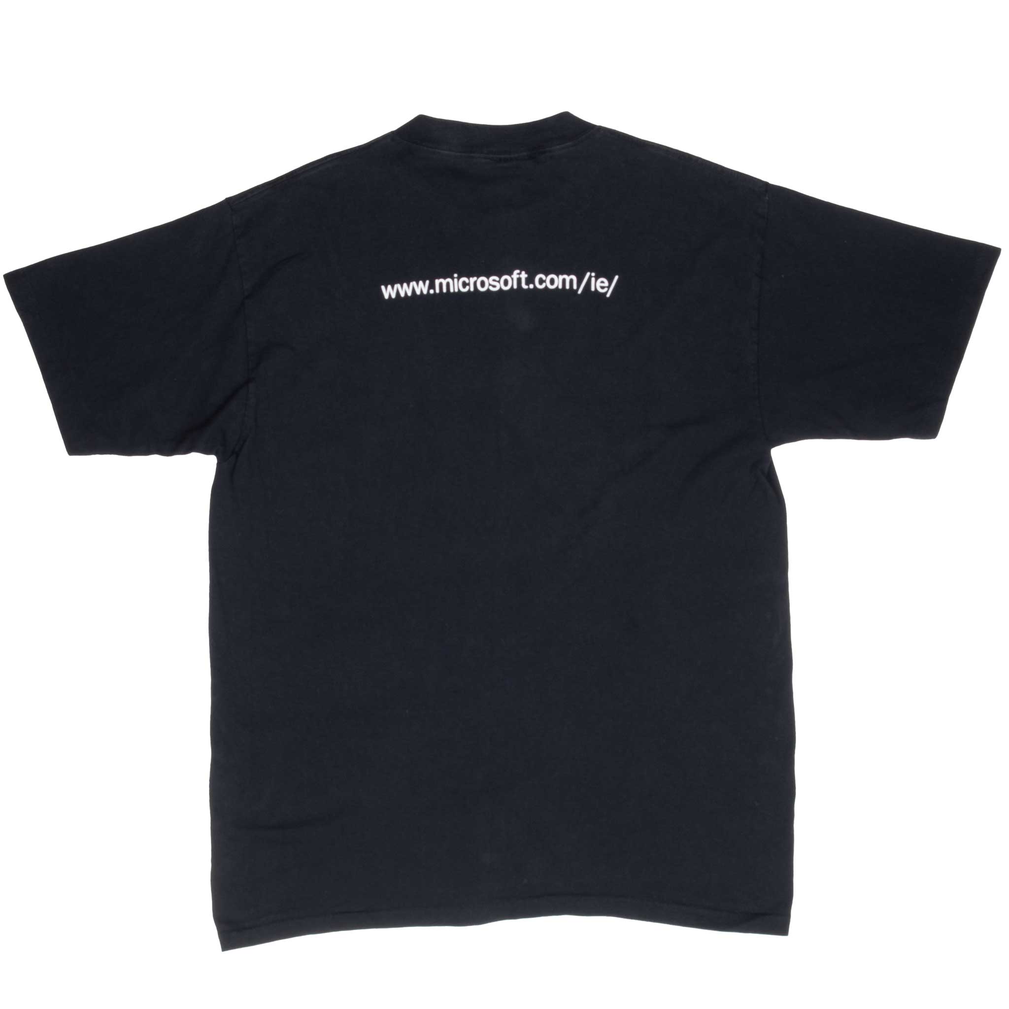 Vintage Microsft Internet Explorer For Macs 1997 Tee Shirt Size Large Made In Usa