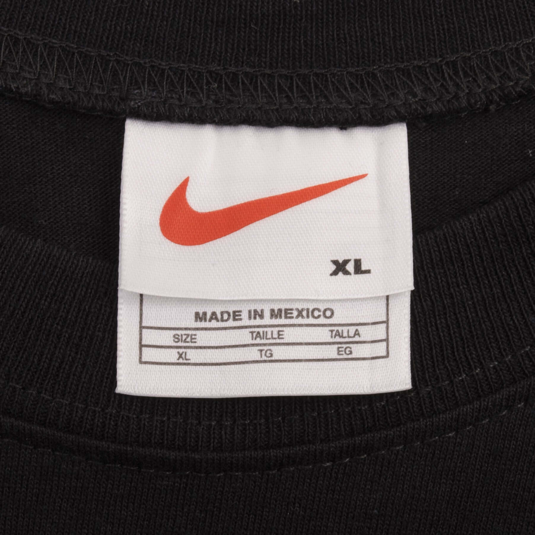 Vintage Nike Basketball Black Tank Top Tee Shirt 1990S Size XL