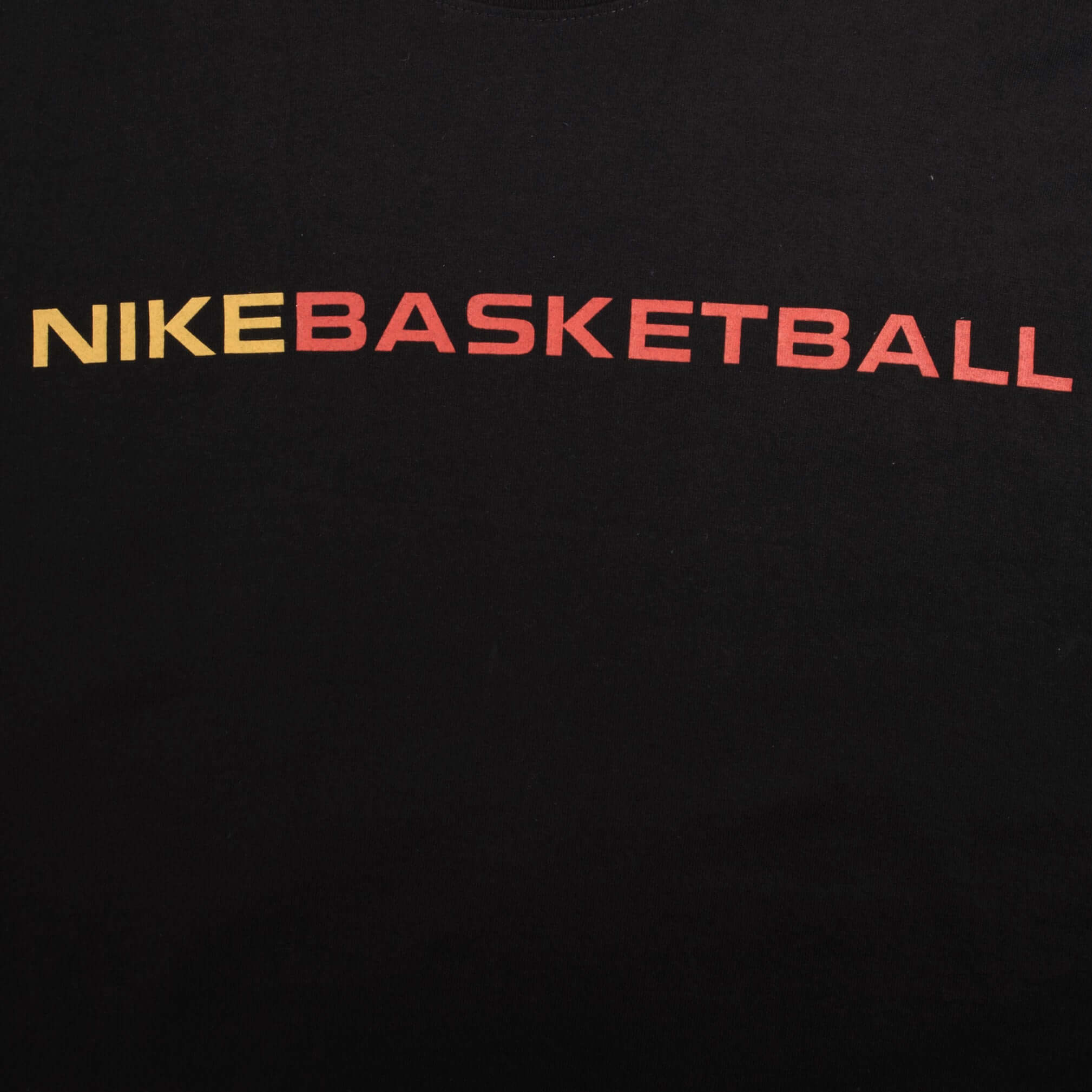 Vintage Nike Basketball Black Tank Top Tee Shirt 1990S Size XL