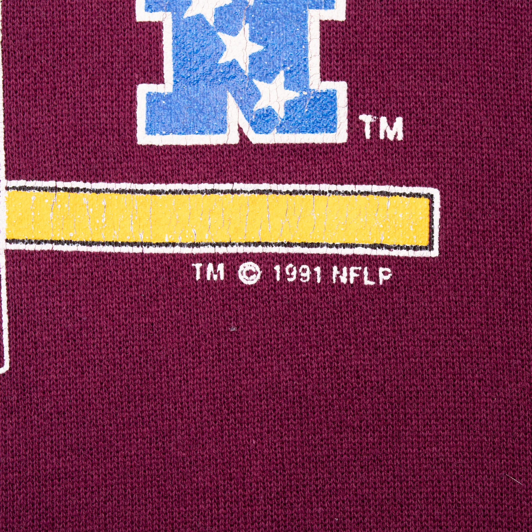 Vintage Nfl Washington Redskins Super Bowl Xxvi 1991 Sweatshirt Size Large Made In Usa