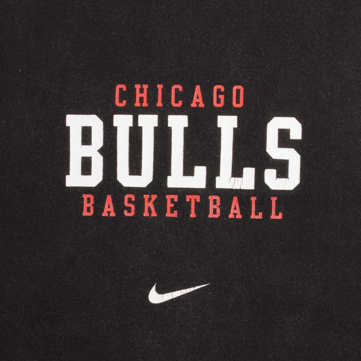 Vintage Nba Nike Chicago Bulls Black Tank Top Tee Shirt 1990S Size 3XL