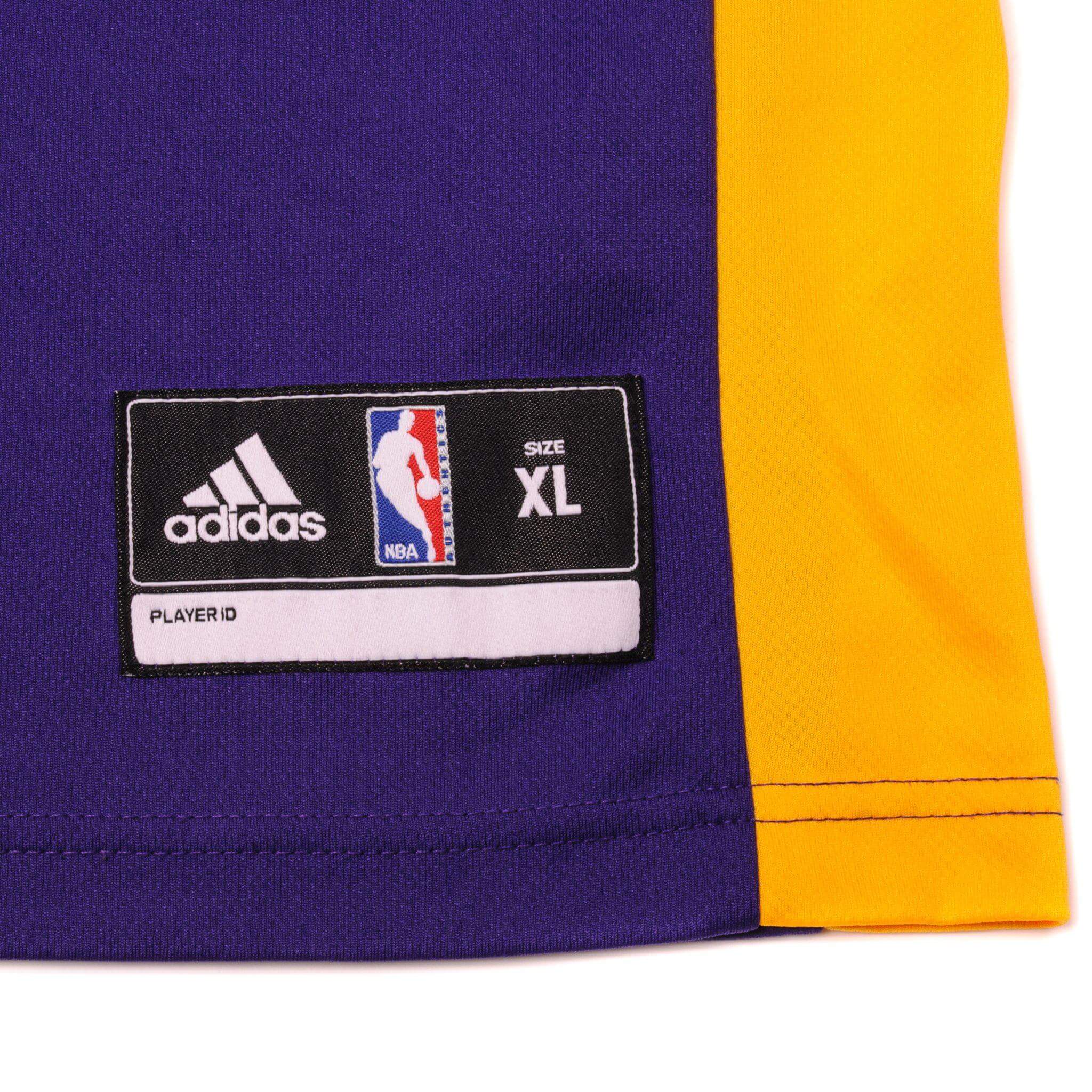 VINTAGE ADIDAS NBA LAKERS 24 JERSEY 2000s SIZE XL