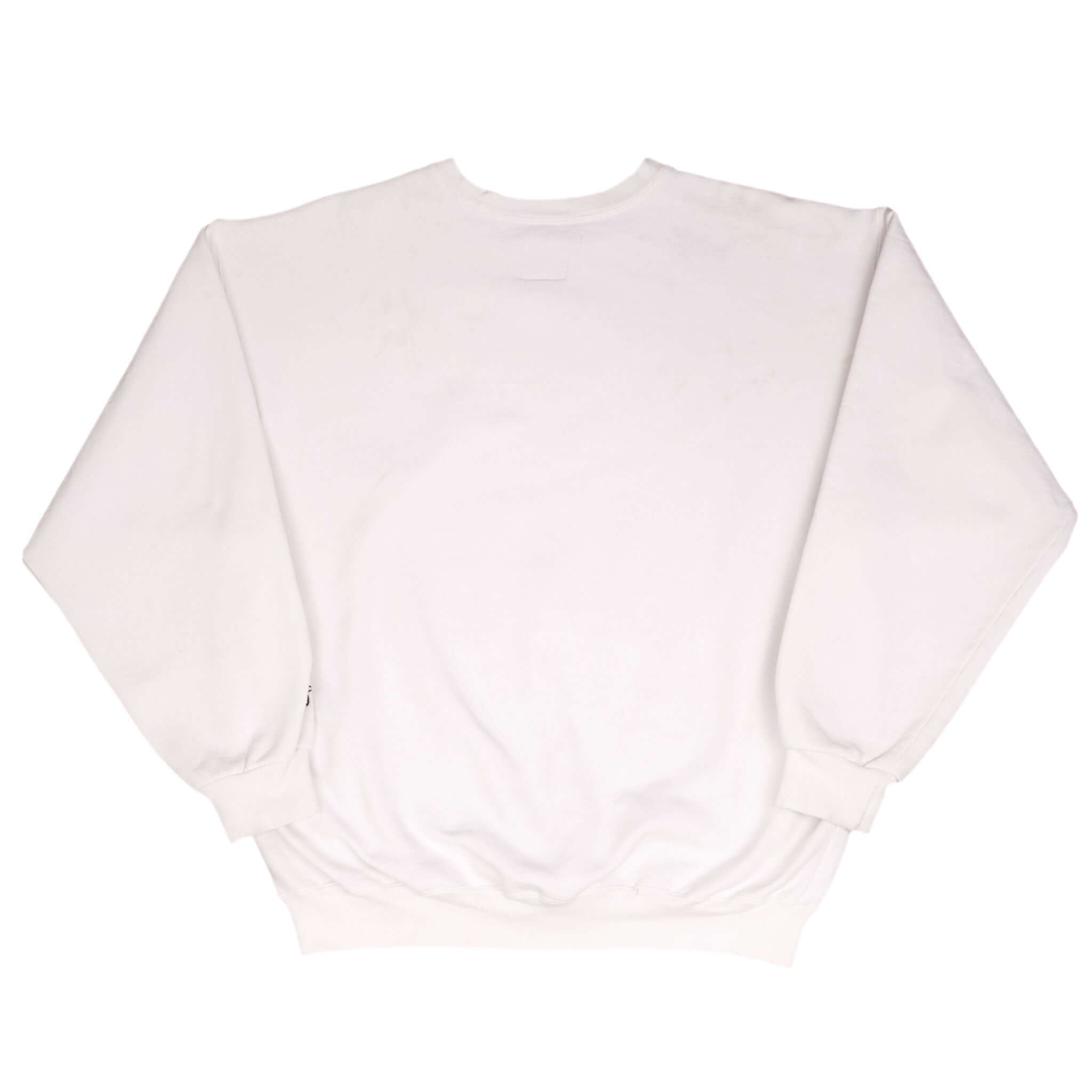 Vintage Nfl Miami Dolphins Football 1990S Starter White Sweatshirt Size Xl Made In USA