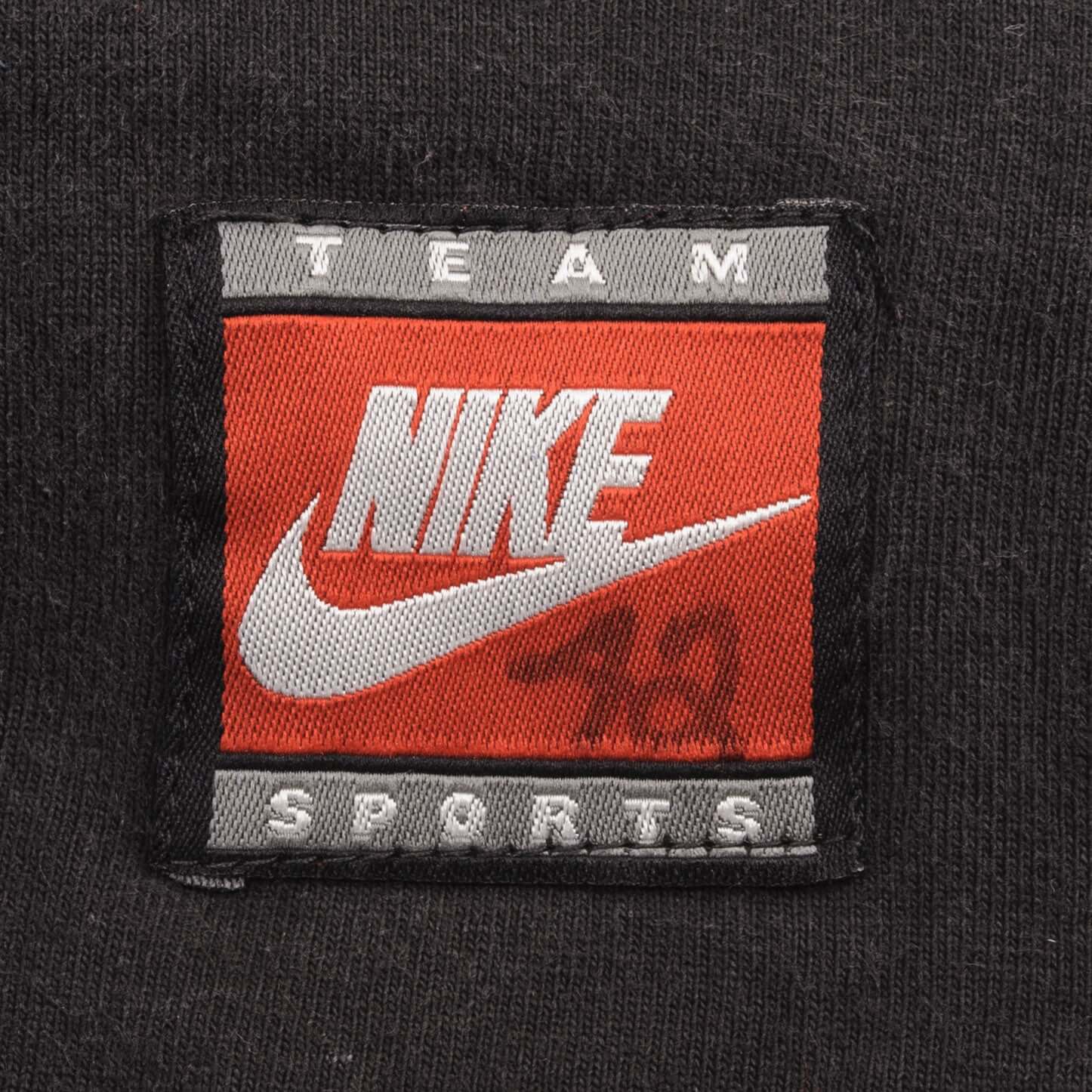 Vintage Nba Nike Chicago Bulls Black Tank Top Tee Shirt 1990S Size 3XL