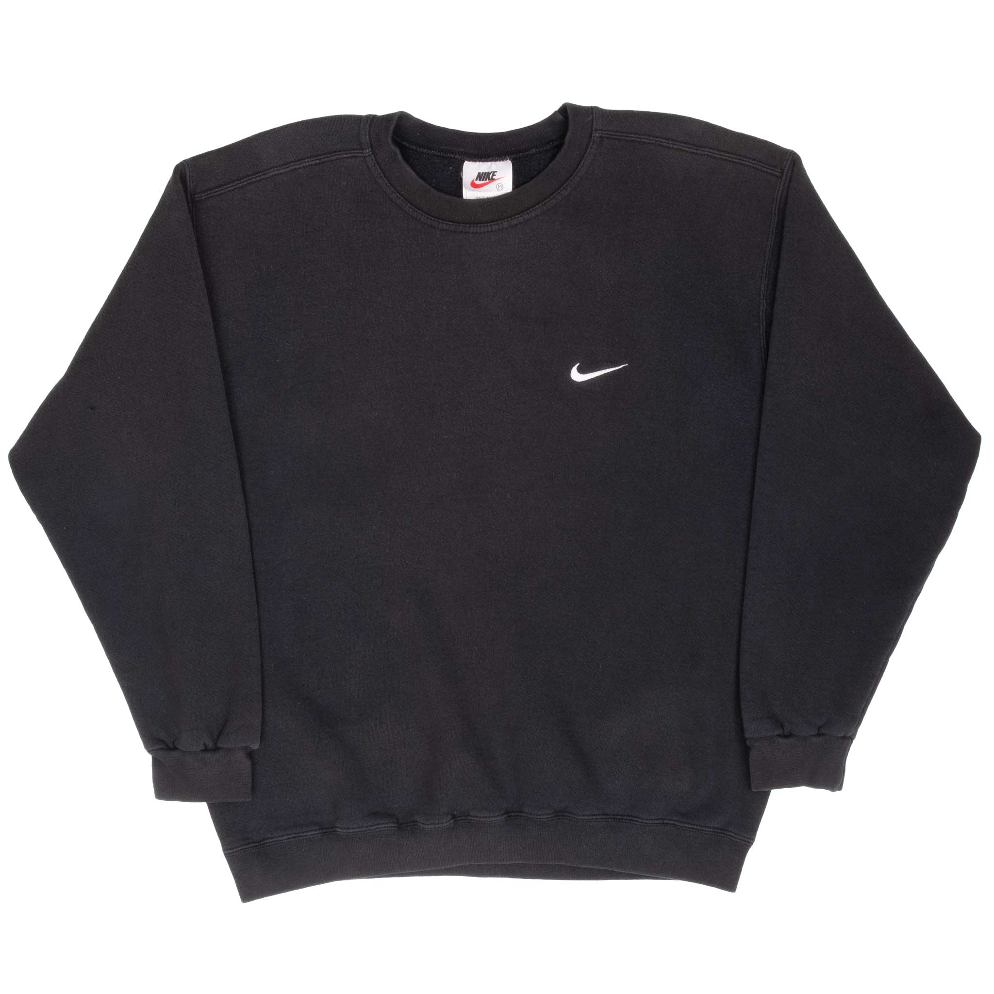 Vintage Nike Classic Swoosh Sweatshirt 1990S Size Medium Made In Usa