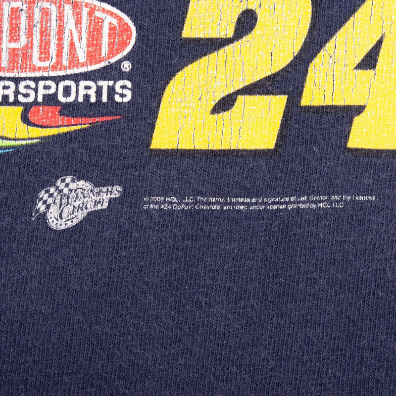Vintage Nascar Jeff Gordon Dupont Dayton 500 2008 Tee Shirt Size XL