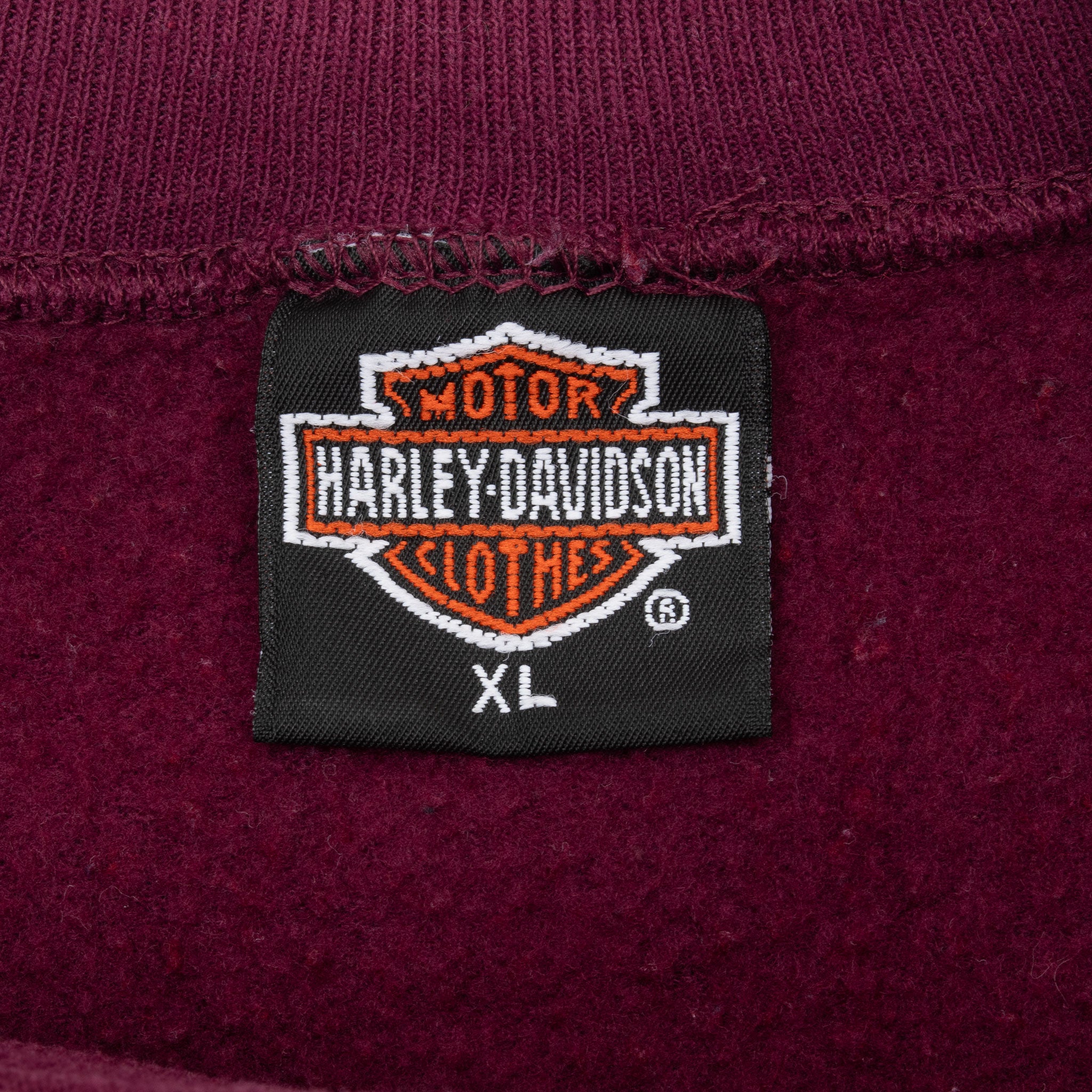 Vintage Harley Davidson Eagle Sweatshirt Size XL 1990S Made In Usa