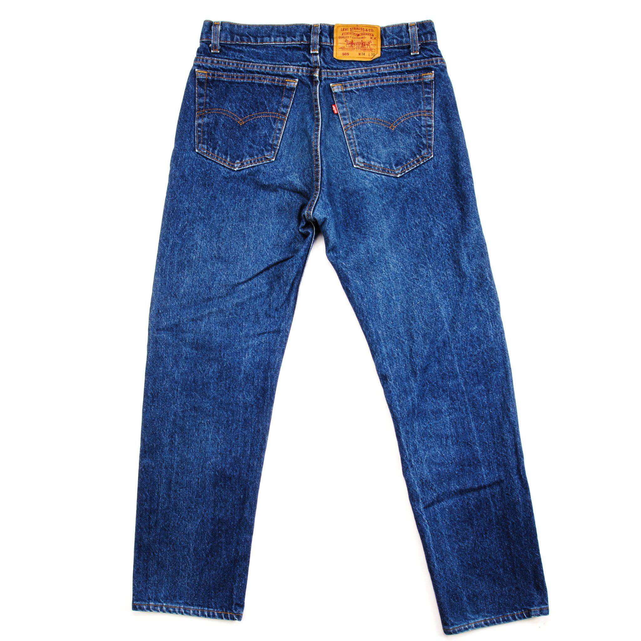 Vintage levis sizing hotsell