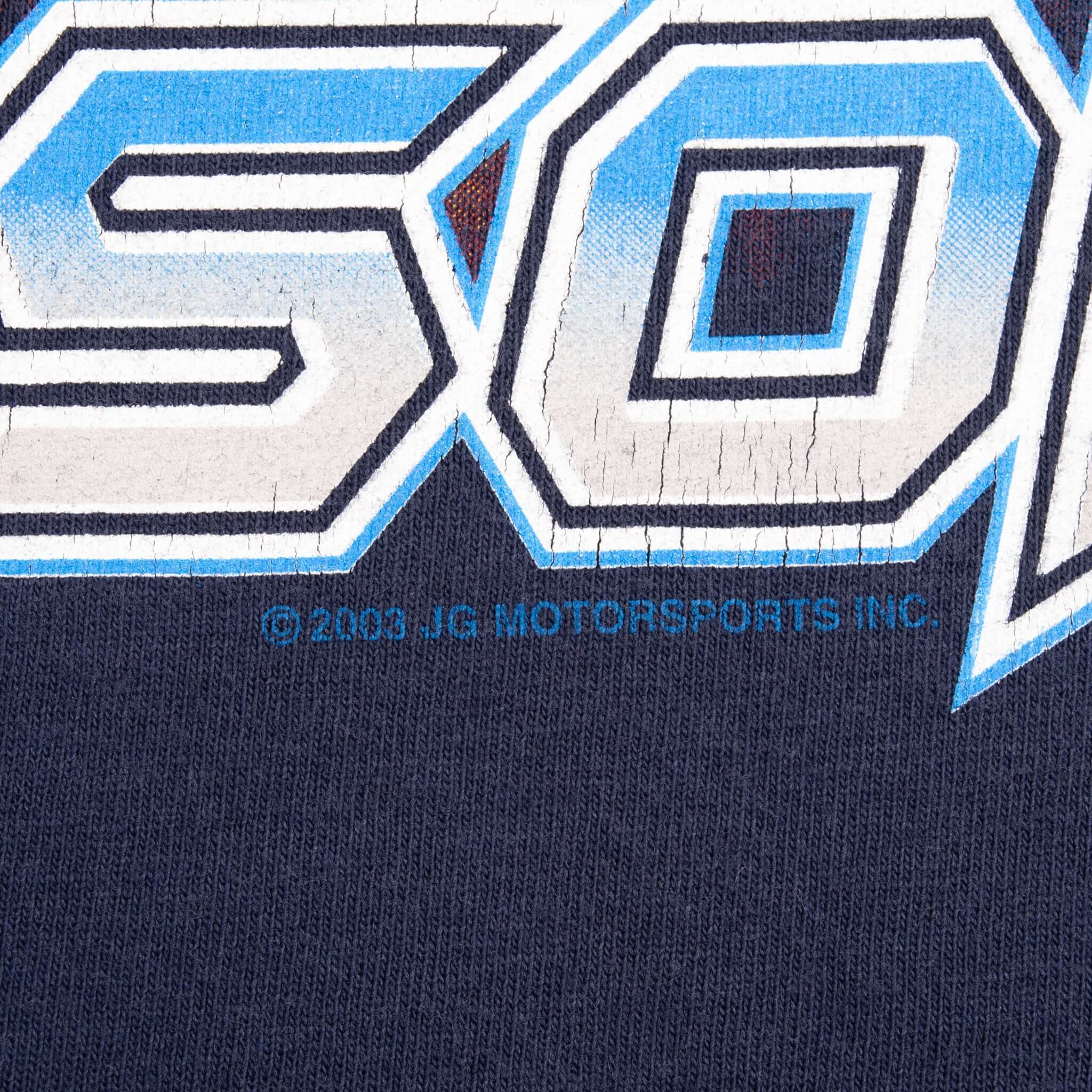 Vintage Nascar Jimmie Johnson Lowe's Tee Shirt 2003 Size XL