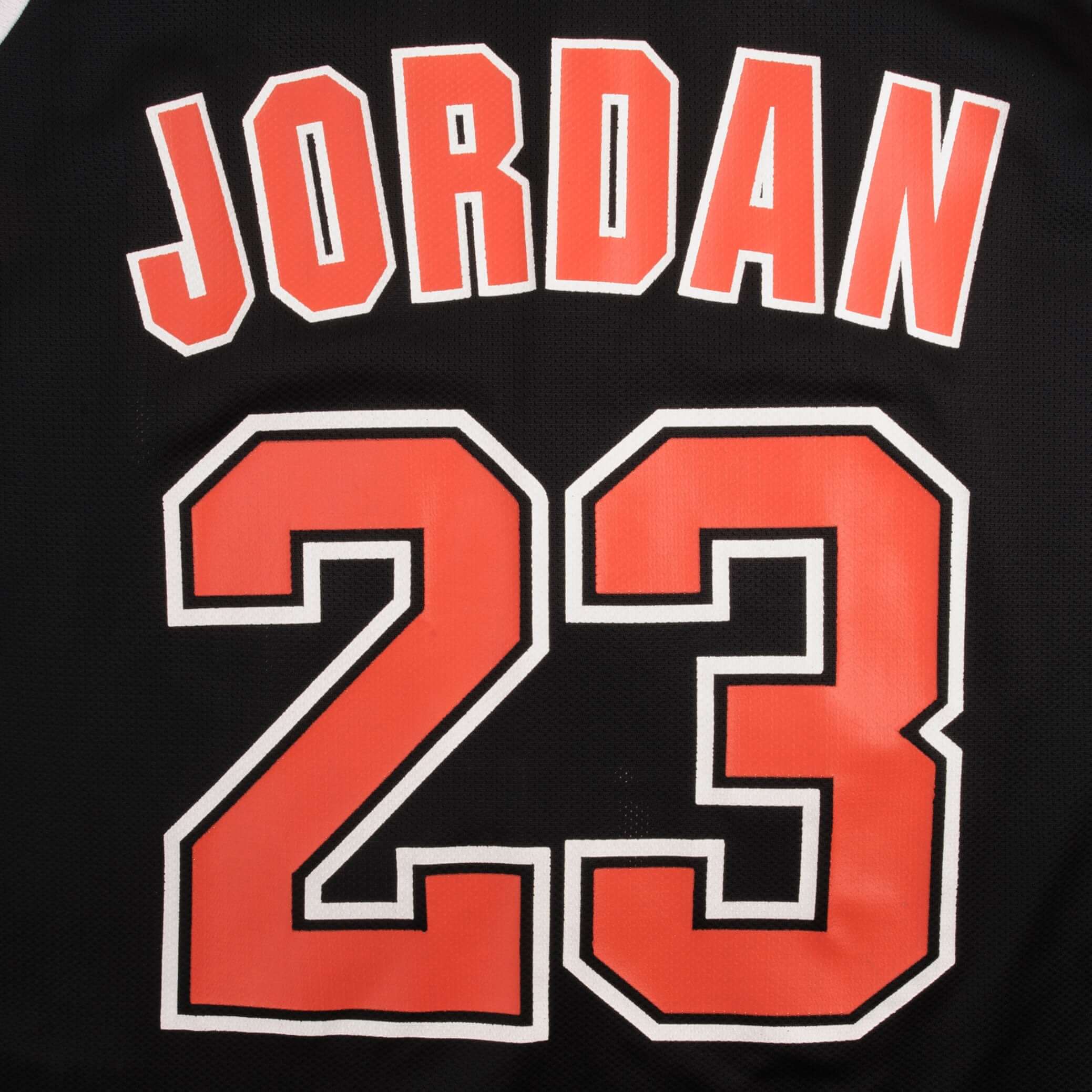 Vintage Champion NBA Chicago Bulls Michael Jordan Black Jersey 1990S Size 36 Made In USA