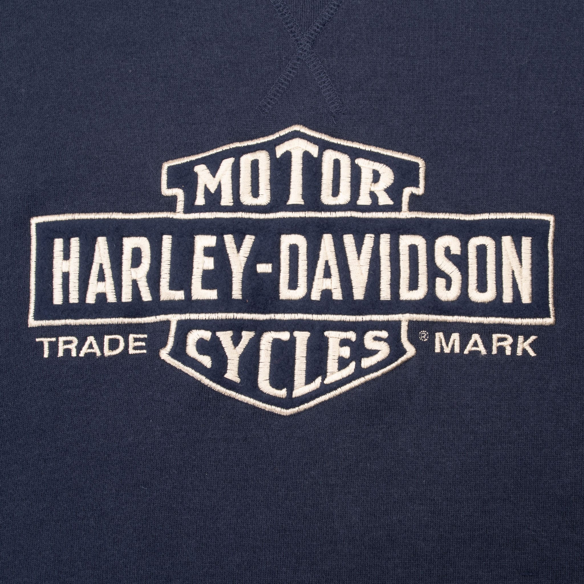 Vintage Harley Davidson Concord New Hampshire Embroidered Sweatshirt 2000S Size Large