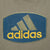 Vintage Adidas Green Pocket Tee Shirt 1990S Size XL Made In Usa