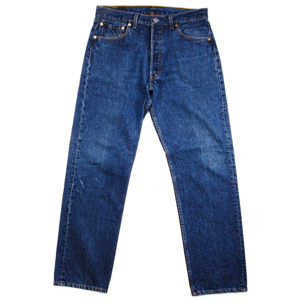 VINTAGE LEVIS 501 JEANS SIZE 33X30 W33 L30 MADE IN USA