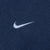 Vintage Nike Center Swoosh Navy Blue Fleece Hoodie Sweatshirt 2000S Size Large