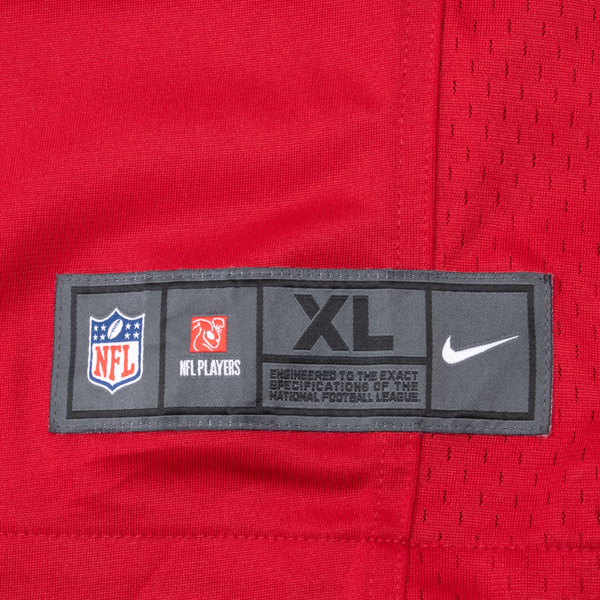 VINTAGE NIKE NFL SAN FRANCISCO 49ERS HYDE #28 JERSEY SIZE XL