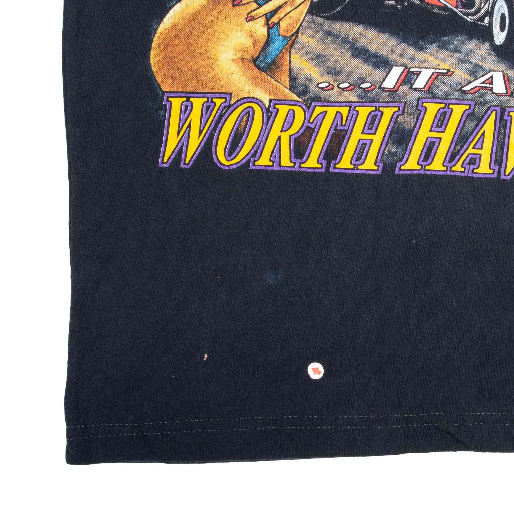 VINTAGE NASCAR HOUSTON RACEWAY PARK 1994 TEE SHIRT SIZE MEDIUM