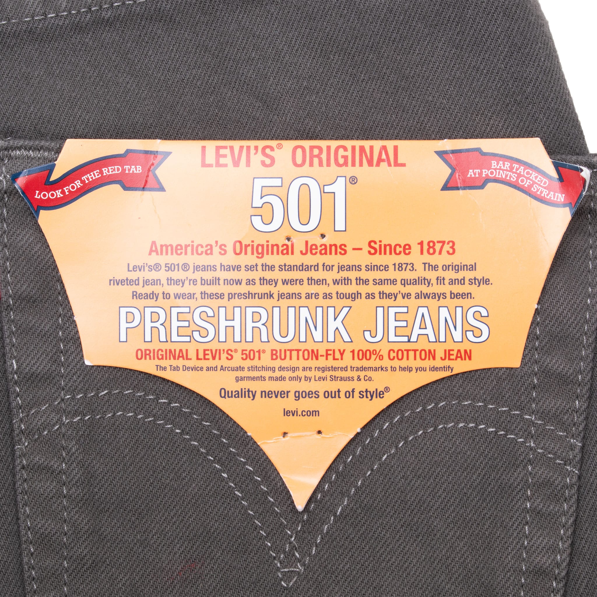 Vintage Levis 501 Grey Denim Jeans 2000S Size 30X30 Made In Usa Deadstock with Tags

Back Button #740