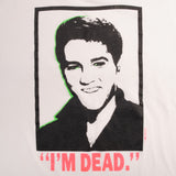Vintage Elvis Presley I'm Dead Tee Shirt Early 1990S Large Made In USA