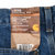 Carhartt loose original fit double-front jeans hangtag with B73 and 31 x 34 markings
