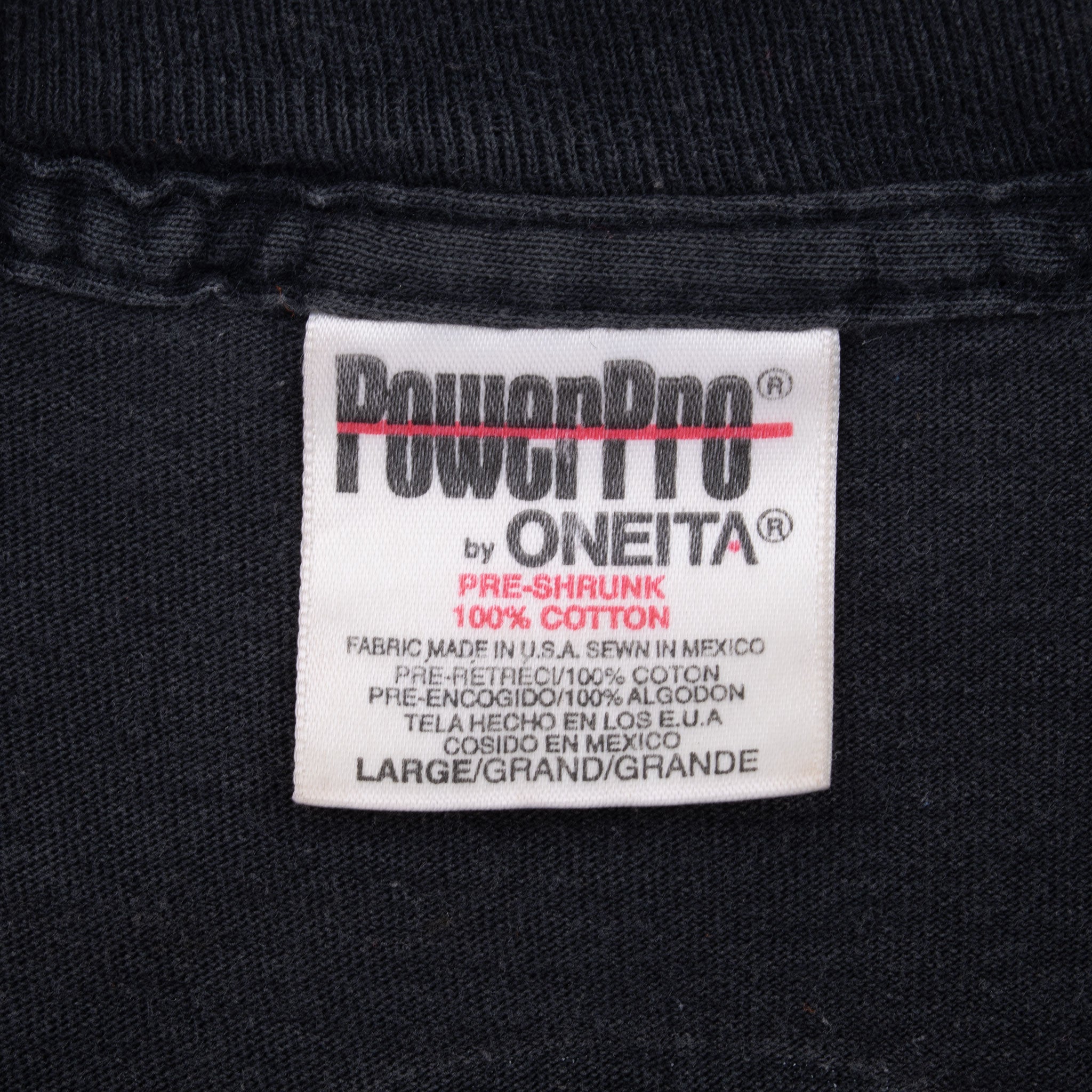 Vintage Nascar Ernie Irvan #36 1990S Tee Shirt Size Large With Single Stitch Sleeves