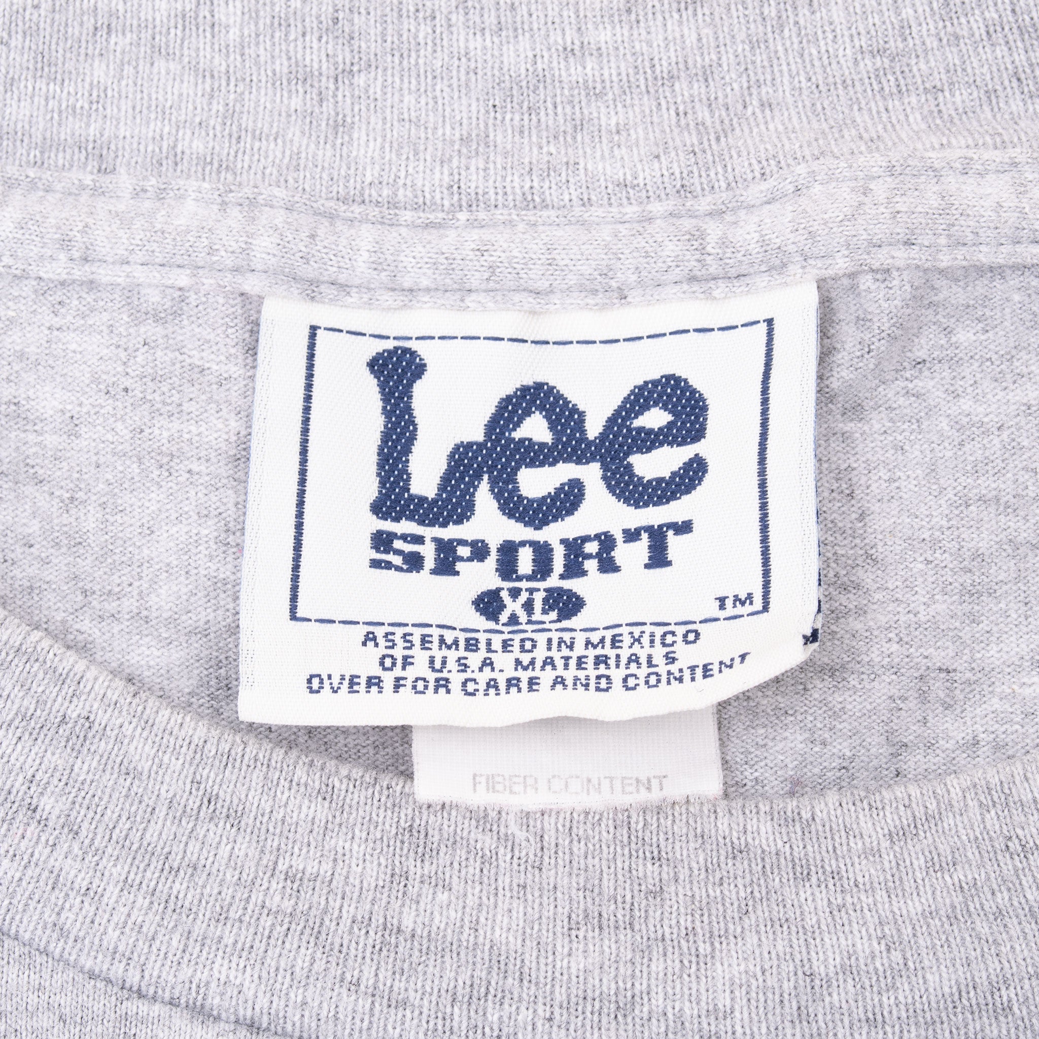 Vintage Ncaa Michigan State Spartans Grey Tee Shirt 1990S Size XL